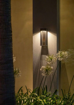 TINK445 - Solar Powered aluminium Outdoor wall Lamp by Les Jardins® - view 3